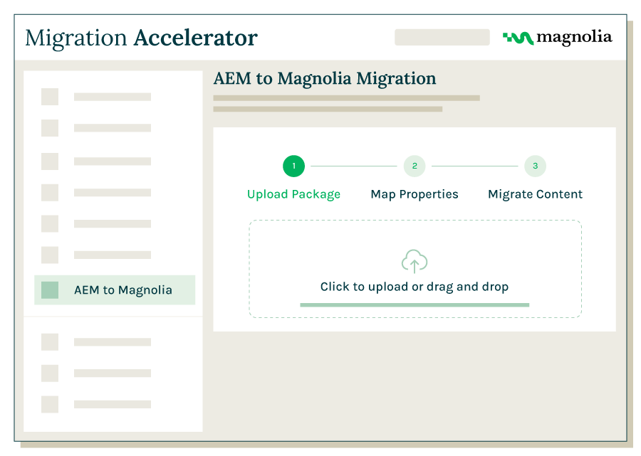 Accelerator AEM to Magnolia